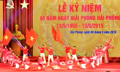 Lễ kỷ niệm 60 năm Ngày giải phóng thành phố Hải Phòng